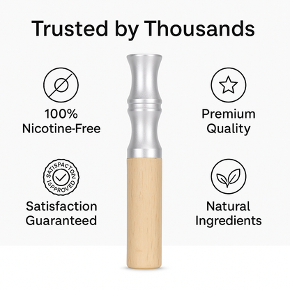 Quitura™ | Natural Wooden Smoking Stick to Quit Nicotine for Good